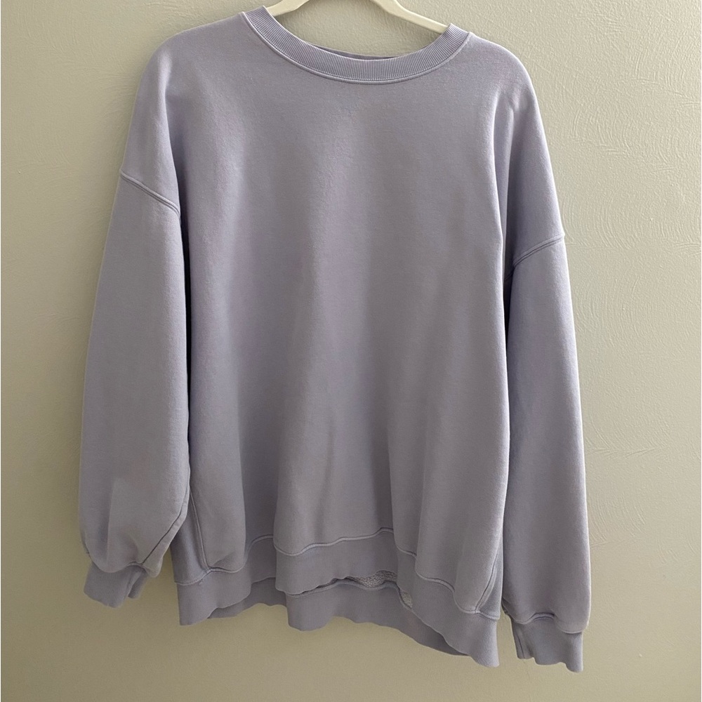 Aritzia cozy fleece mega sweatshirt